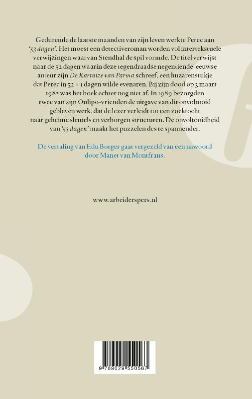 '53 dagen' (Paperback)