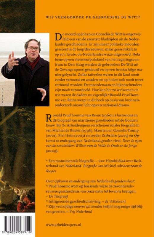 Moordenaars van Jan de Witt (Paperback)