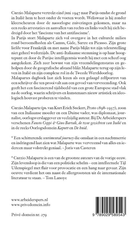 Dagboek van een vreemdeling in Parijs (Paperback)