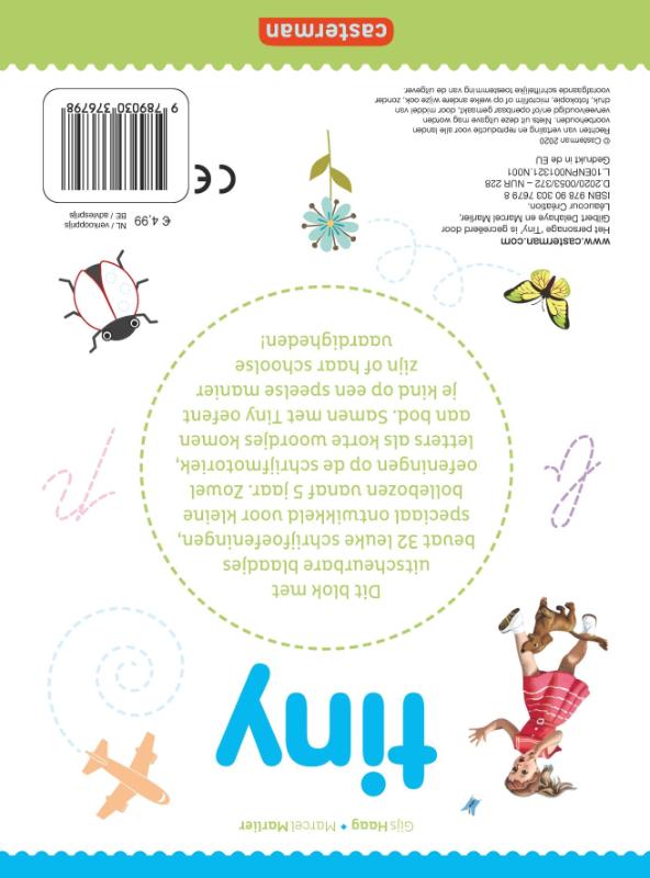 Tiny Oefenblok - Ik leer schrijven 5+ (Paperback)