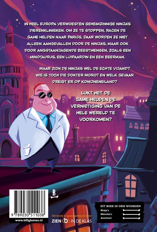 Game Helden tegen de ninja's (Hardback)