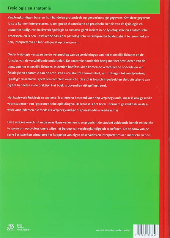 Fysiologie en anatomie (Hardback)