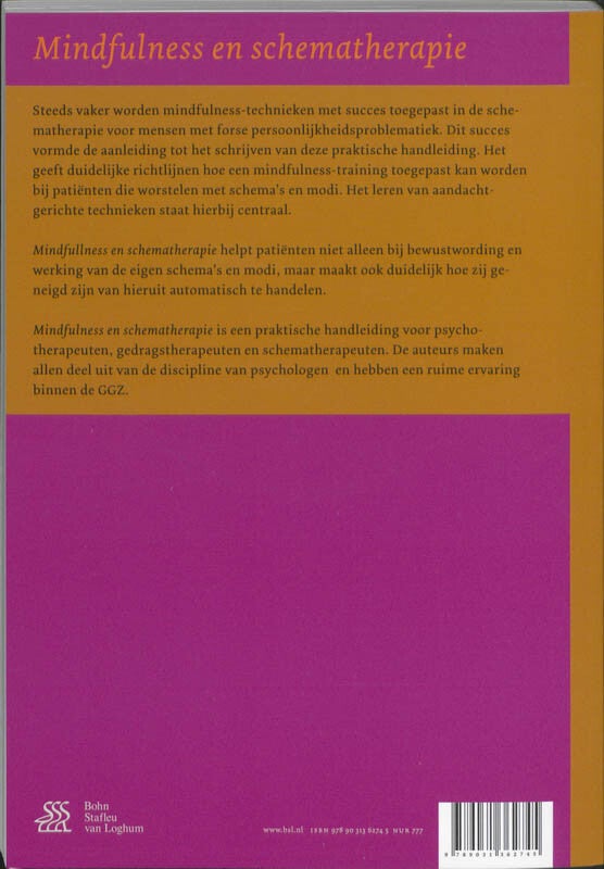 Mindfulness en schematherapie (Paperback)