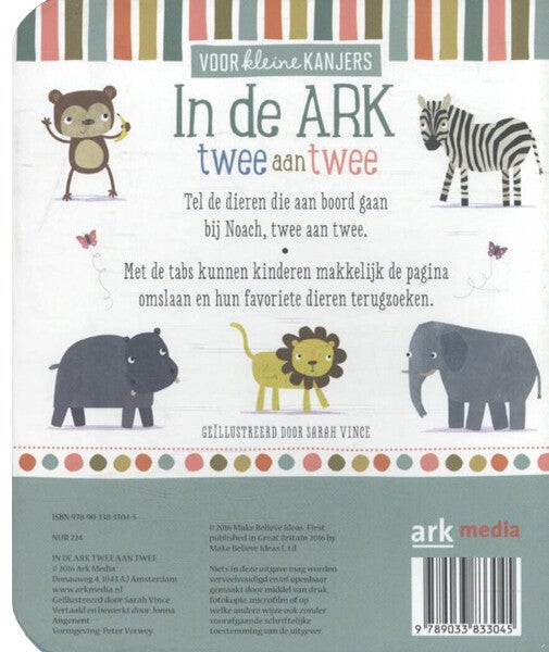 In de ark twee aan twee (Hardback)