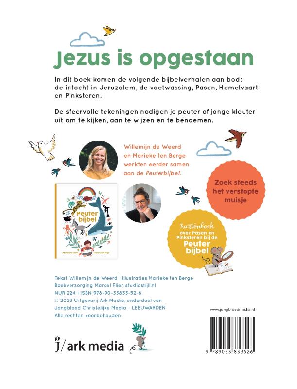 Jezus is opgestaan (Kartonboek)