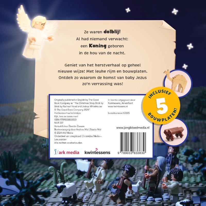 Het kerstverhaal in blokjes (Paperback)