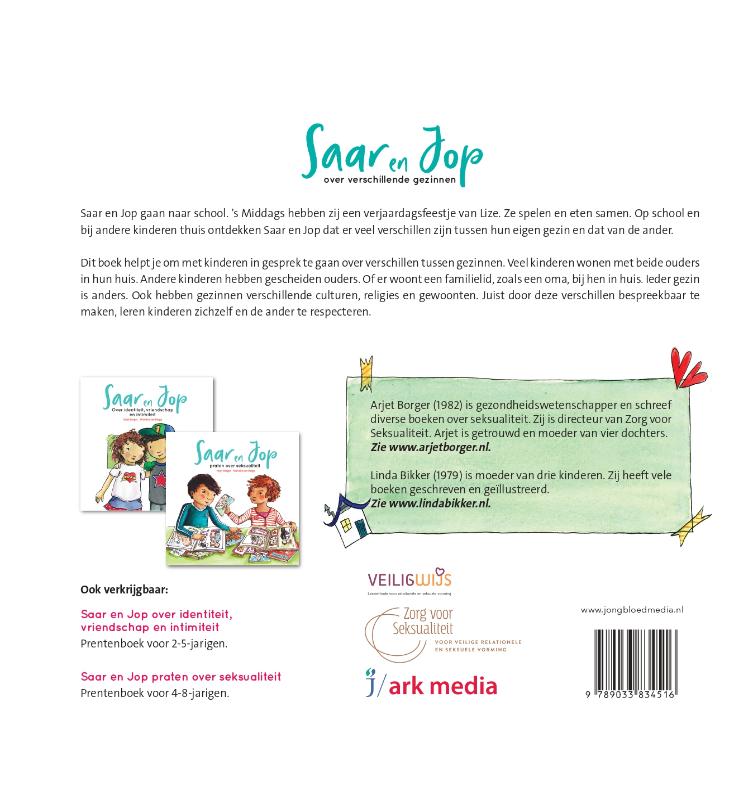 Saar en Jop over verschillende gezinnen (Hardback)