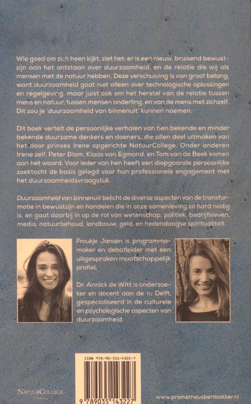 Duurzaamheid van binnenuit (Paperback)