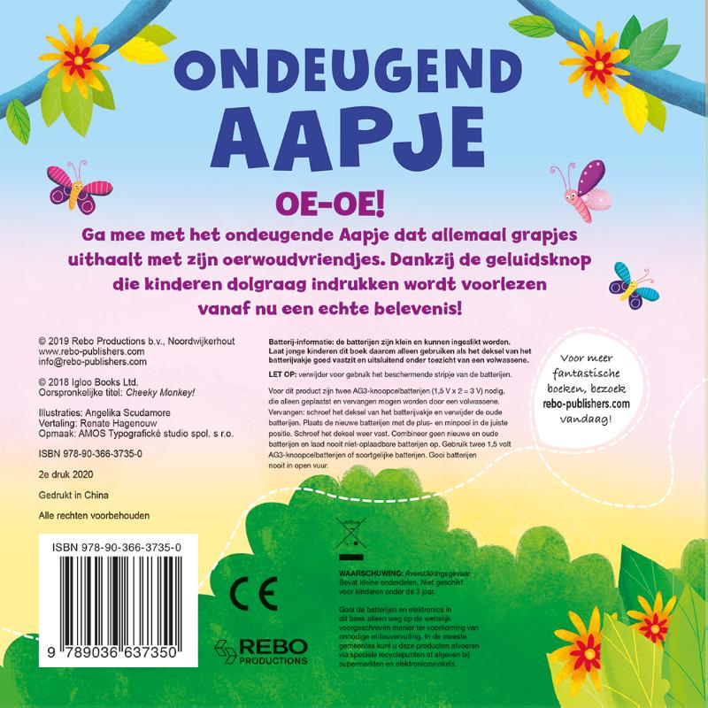 Ondeugend aapje (Kartonboek)