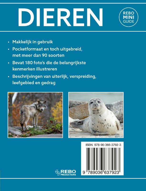 Rebo mini guide - Dieren (Paperback)