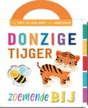 Donzige tijger, zoemende bij (Kartonboek)
