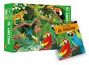 De Amazone - Red de planeet - puzzel en boek (Paperback)