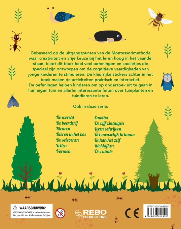 Mijn leukste oefenboek de tuin (Paperback)