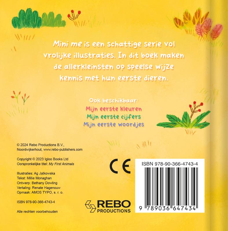 Mijn eerste dieren (Hardback)