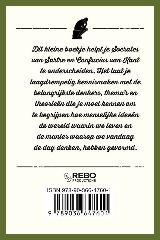 Filosofie - Het kleine zakboek (Hardback)