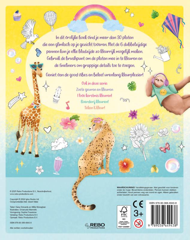 Good vibes - Kleurmania (Hardback)