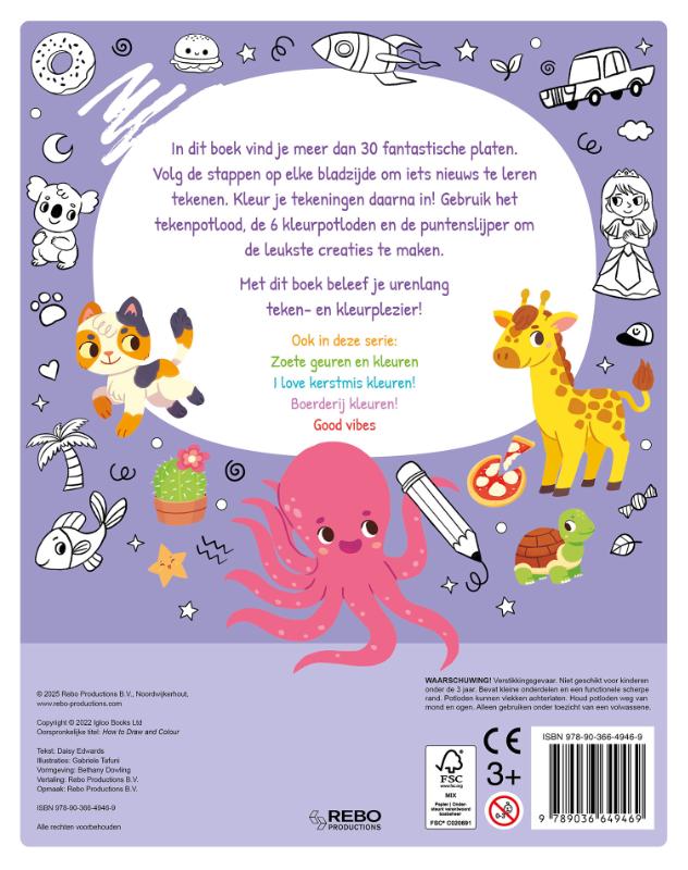 Teken & kleur! - Kleurmania (Hardback)