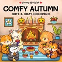 Comfy autumn - Cute & cozy coloring (Paperback)
