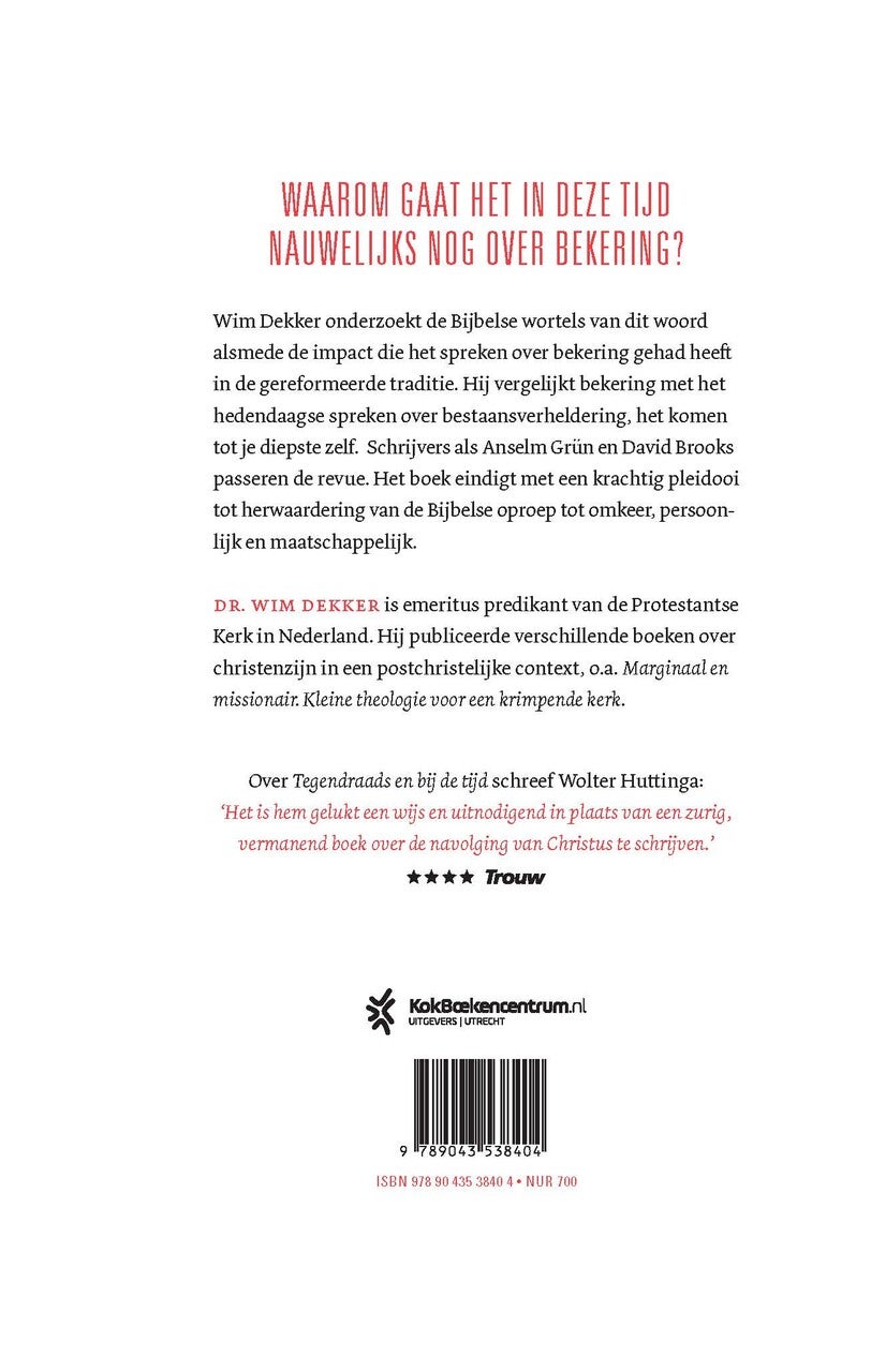 Oproep tot omkeer (Hardback)