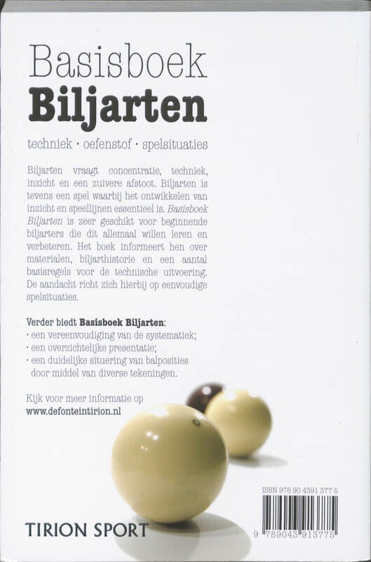 Basisboek Biljarten (Paperback)