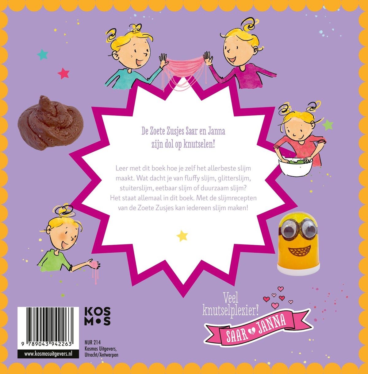 Knutselen met de Zoete Zusjes - slijm (Paperback)