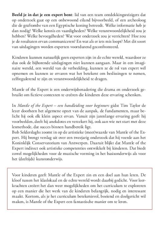 Mantle of the Expert (Paperback)