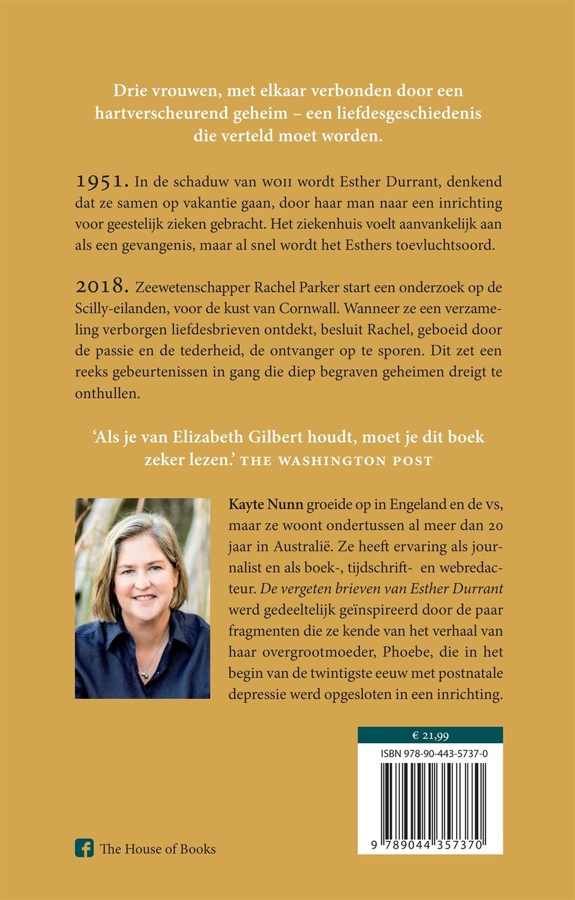 De verdwenen brieven van Esther Durrant (E-book)