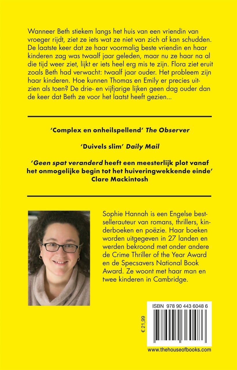 Geen spat veranderd (E-book)