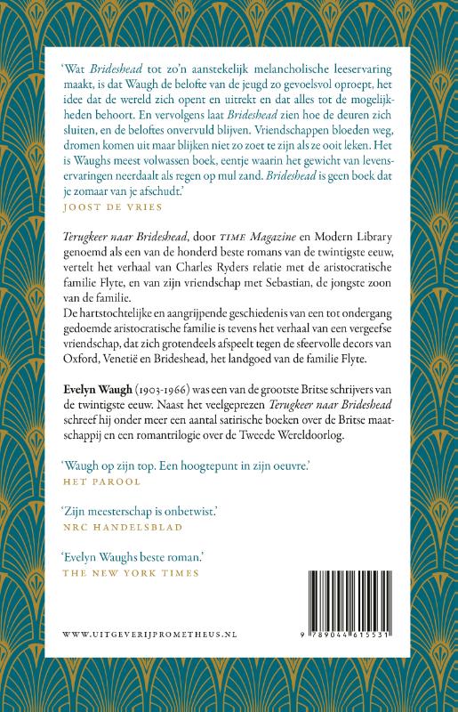 Terugkeer naar Brideshead (Paperback)