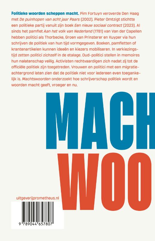 Machtswoorden (Paperback)