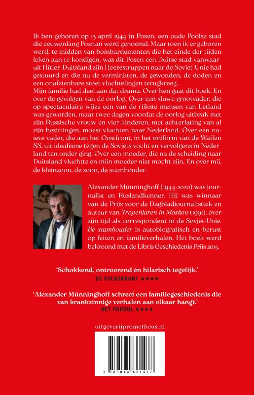 De stamhouder (Paperback)
