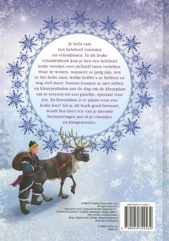 Frozen vriendenboek (Hardback)