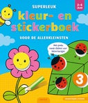 Superleuk kleur- en stickerboek voor de allerkleinsten (Paperback)