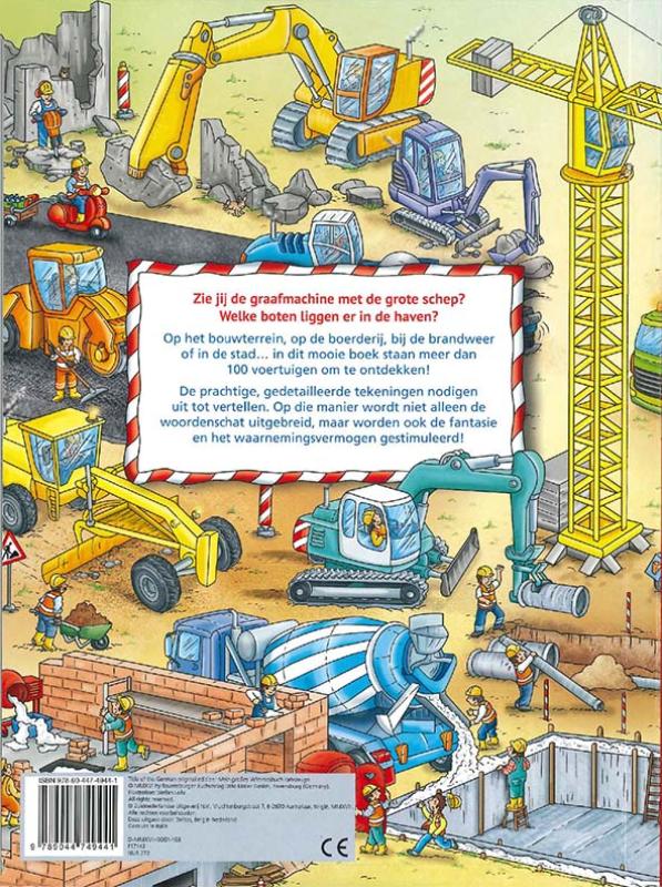 Mijn grote voertuigen kijk-en zoekboek (Hardback)