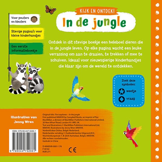 Kijk en ontdek! In de jungle (Paperback)