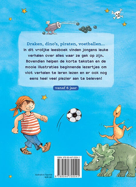 Eerste leespret voor jongens vanaf 6 jaar (Hardback)