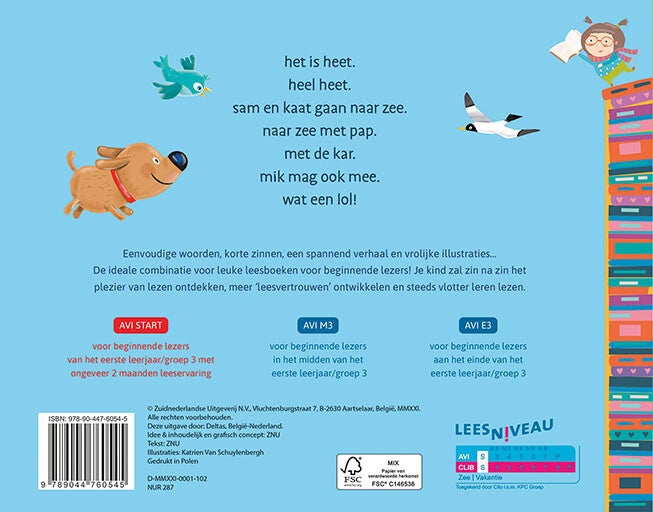 Met de kar naar zee (Hardback)