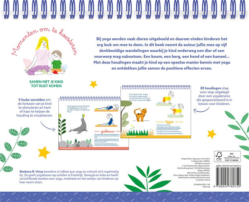 Stap voor stap yoga voor kinderen (Paperback)