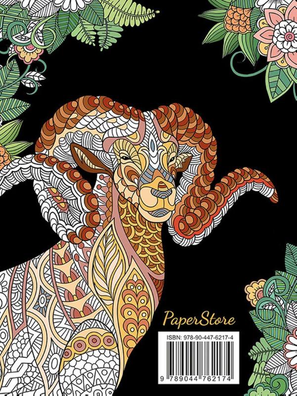 Animal Kingdom kleurboek (Hardback)
