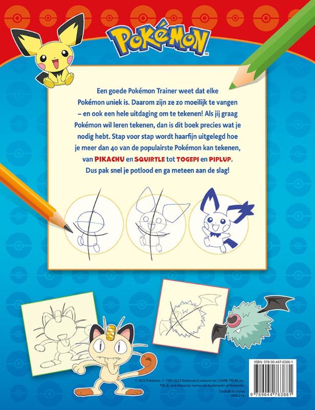 Pokémon - Stap voor stap leren tekenen (Paperback)