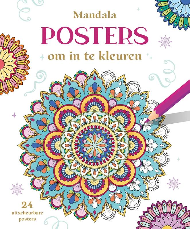 Mandala posters om in te kleuren (Paperback)