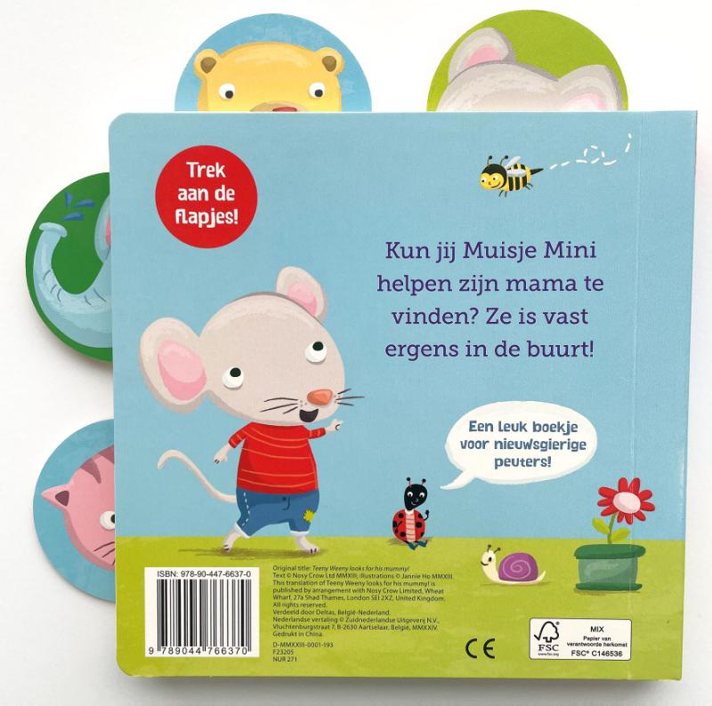 Muisje Mini zoekt zijn mama (Kartonboek)