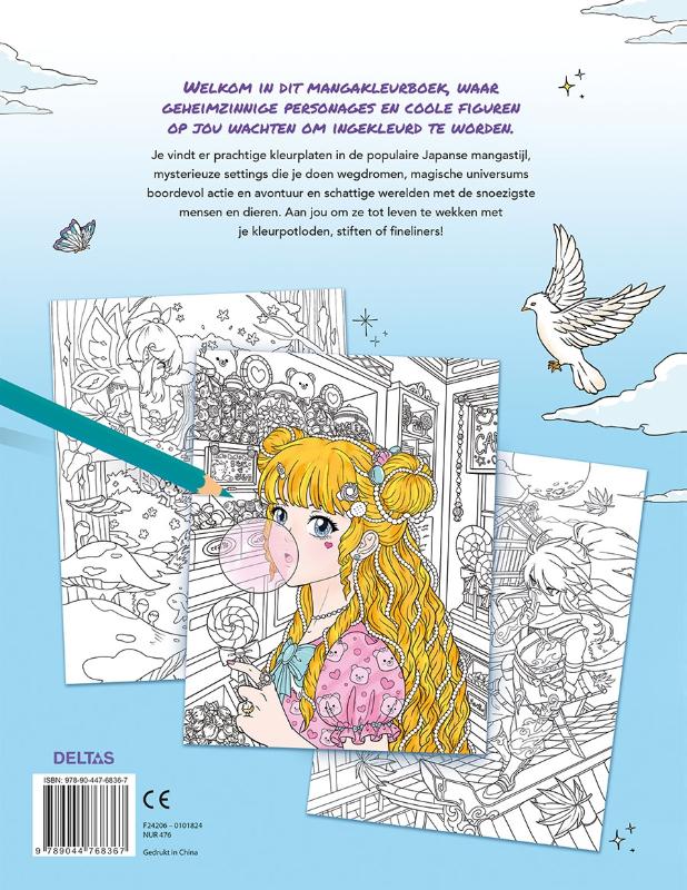 Manga World Kleurboek (Paperback)