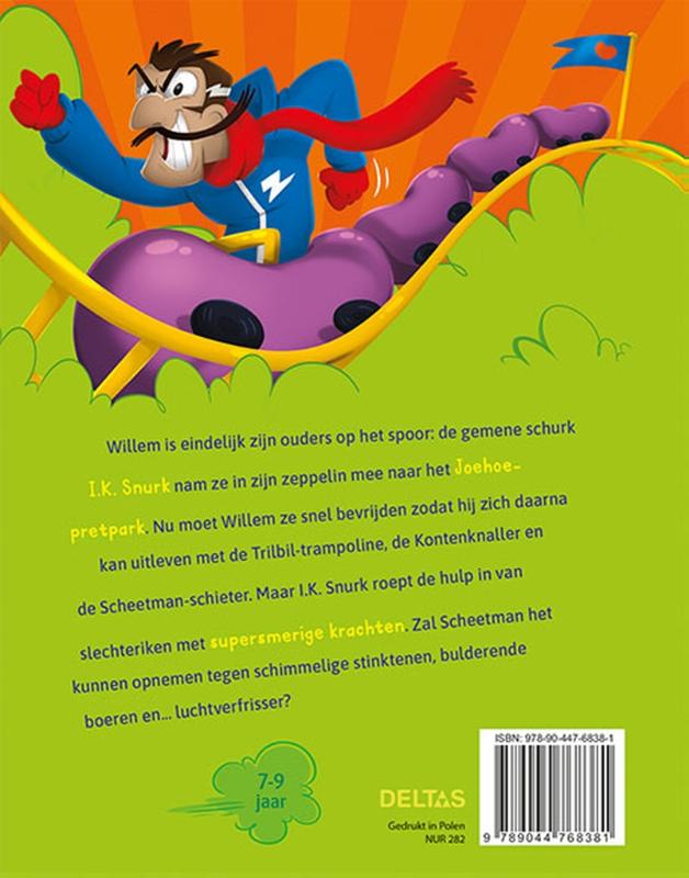 Scheetman lost het op! De knallende kont (Hardback)