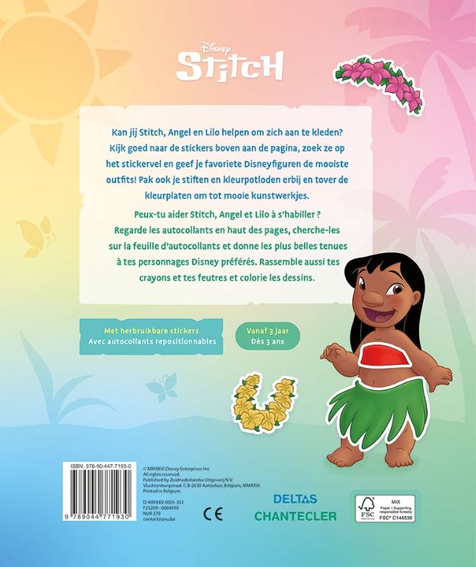 Disney Sticker Fun Stitch (Paperback)