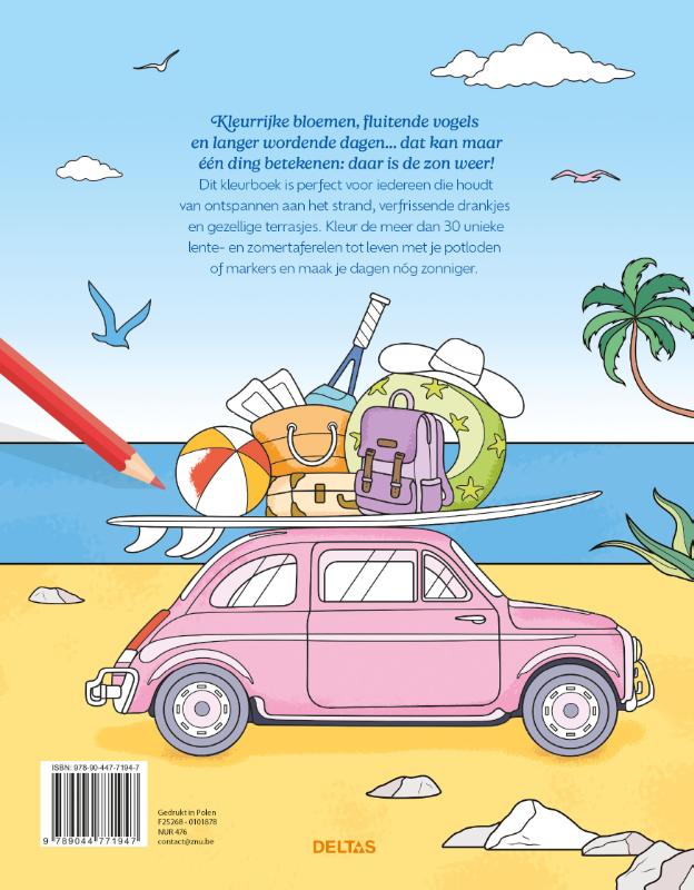 Sunny days - Kleuren voor volwassenen (Paperback)