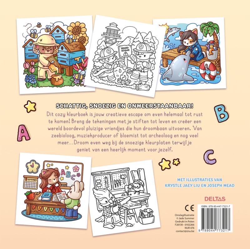 Cozy Jobs - Comfy kleurboek Jade Summer (Paperback)