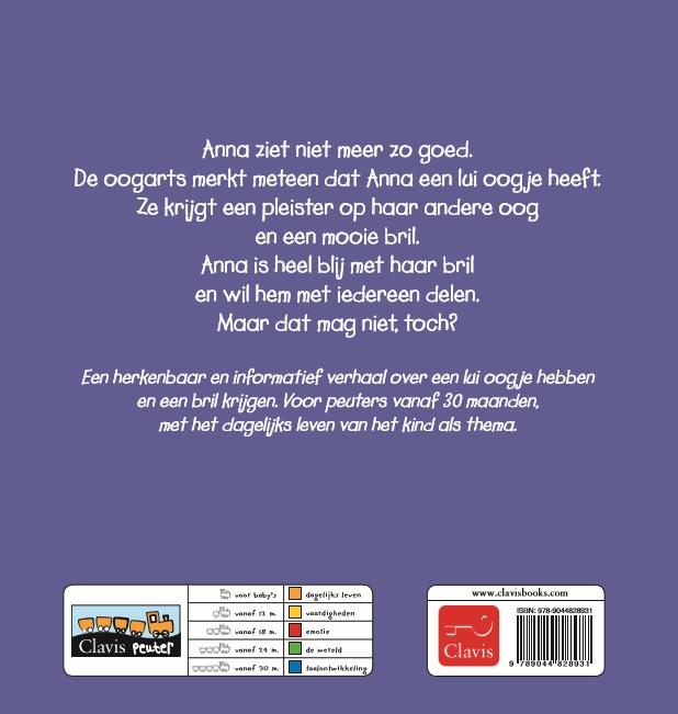 Anna en het luie oogje (Hardback)