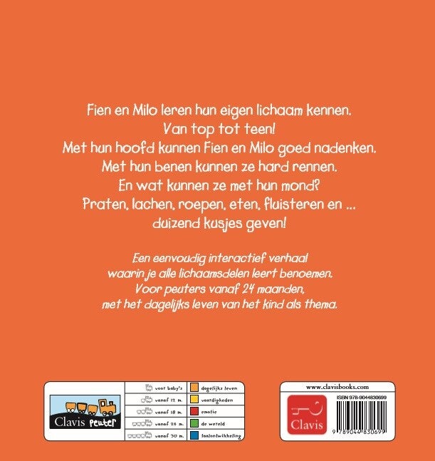 Van top tot teen met Fien Milo (Hardback)
