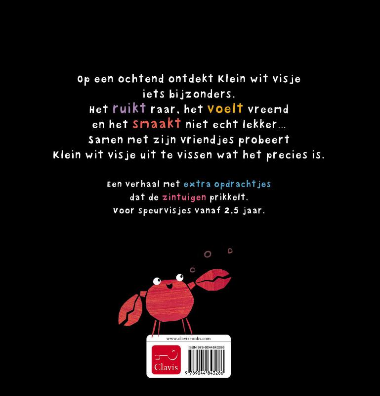 Klein wit visje en het vreemde ding (Hardback)